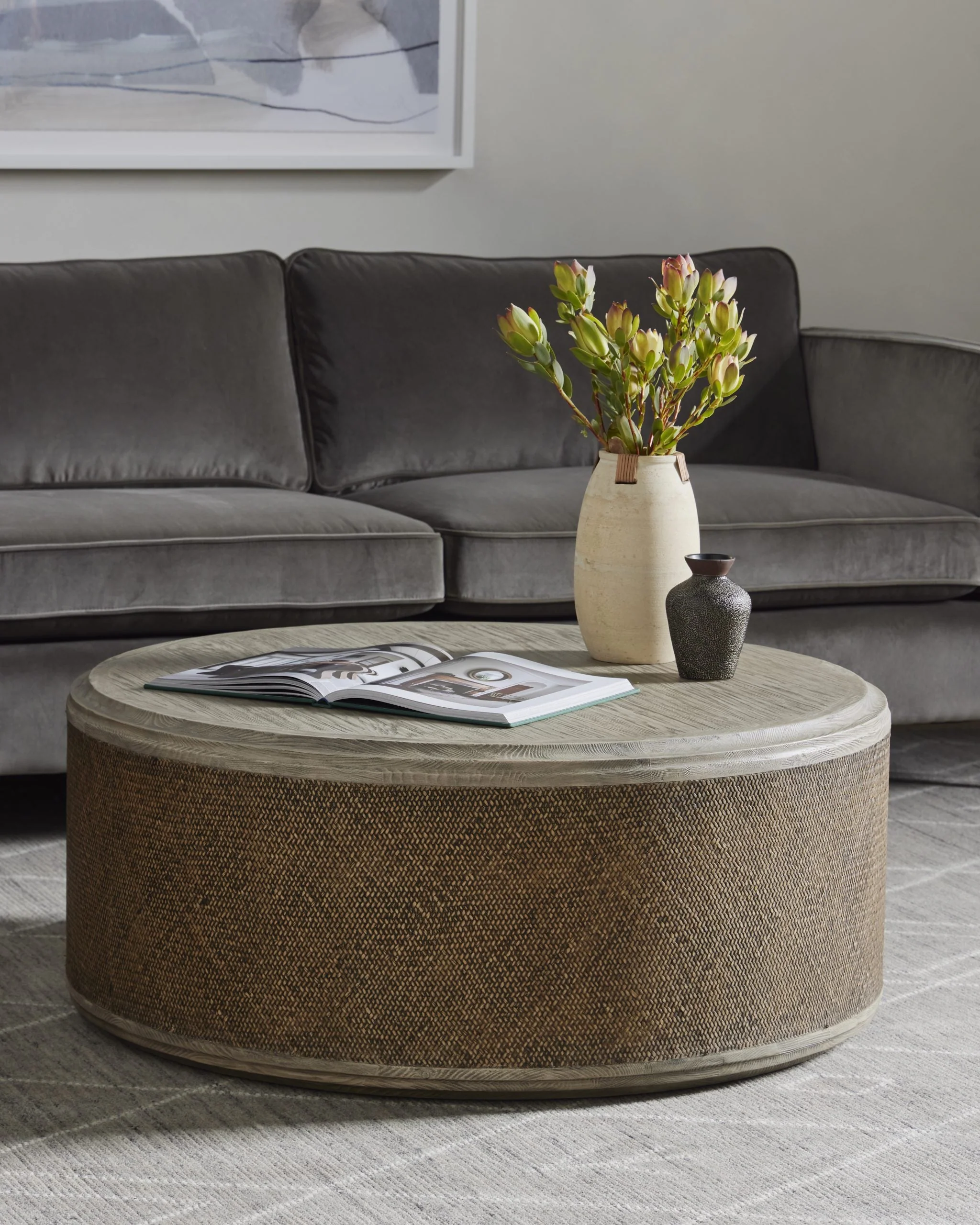 KIARA COFFEE TABLE-WEATHERED BLONDE