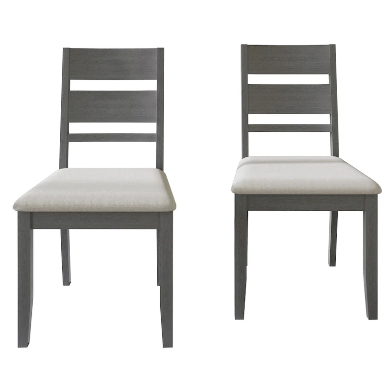 CraftPorch Elegant Wooden Dining Chairs (Set of 2) - N/A