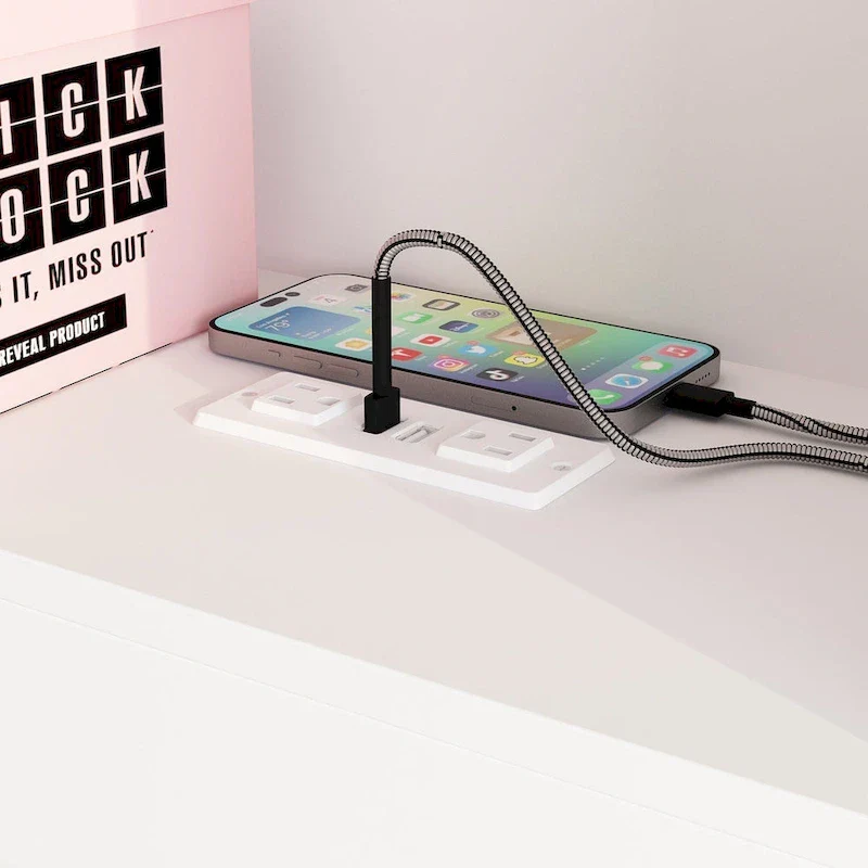 White Bookcase Headboard with RGB LED Lights and Adjustable Shelves – Queen, Single Bed