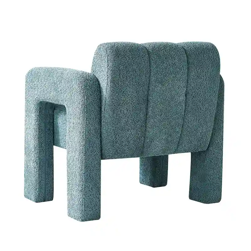 Green Modern 31.1 Accent Chair with High-Density Foam