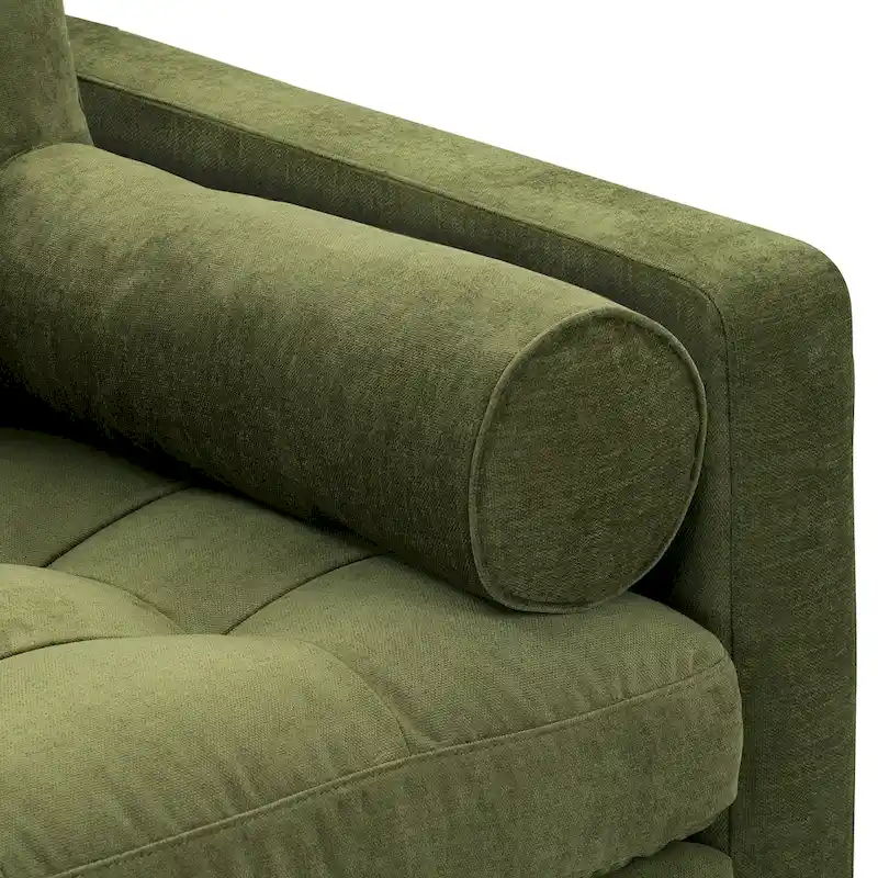 Poly & Bark Napa Fabric Lounge Chair