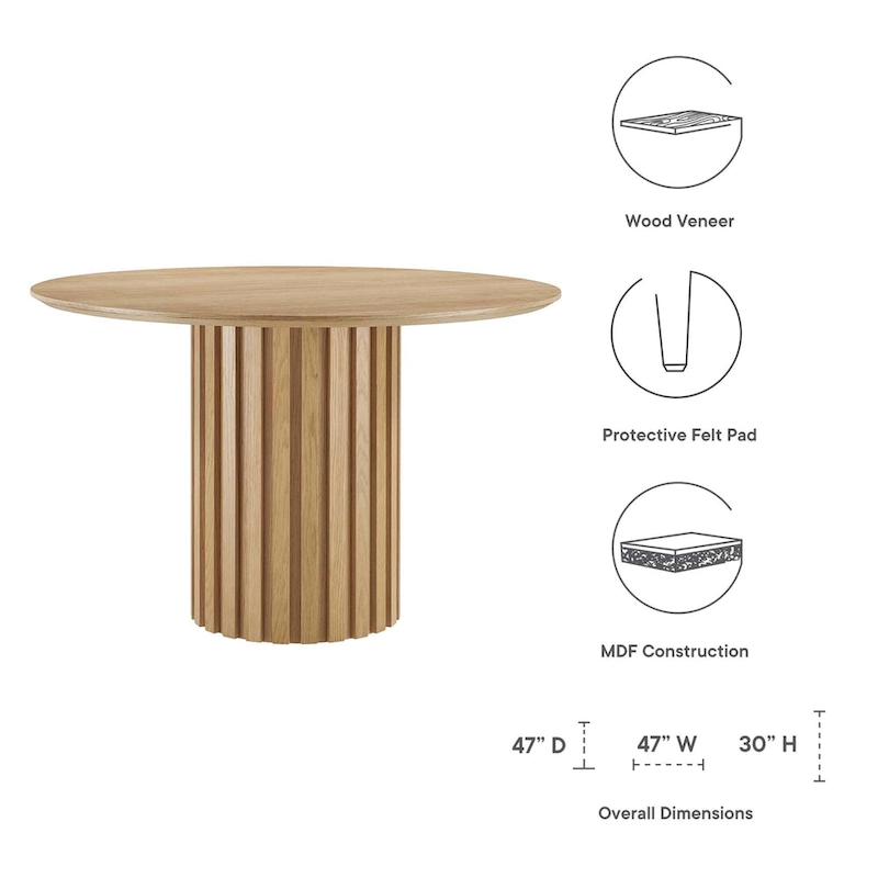Senja 47  Round Dining Table