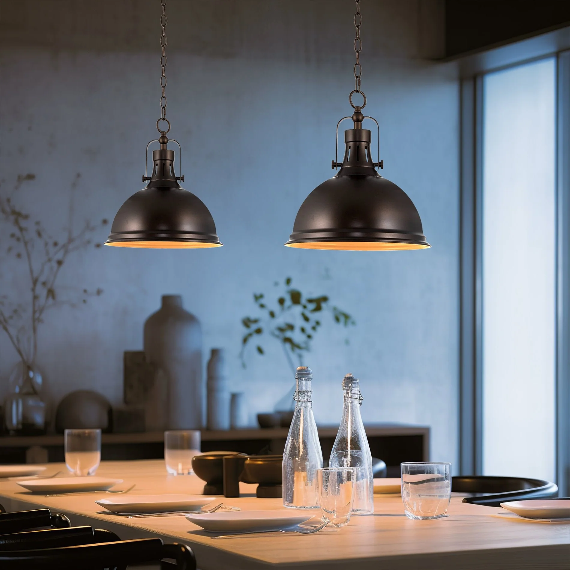 Belle 14 Modern Industrial Pendant Light