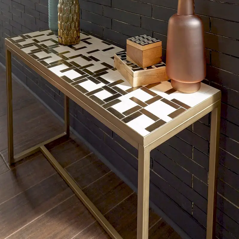 Geometric II Console Table by Home Styles