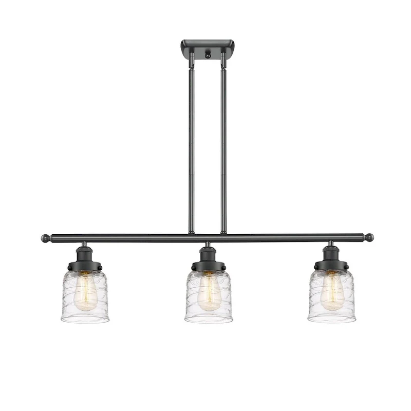 Innovations Lighting Bell - 3 Light 36  Island Light - 5  Shade