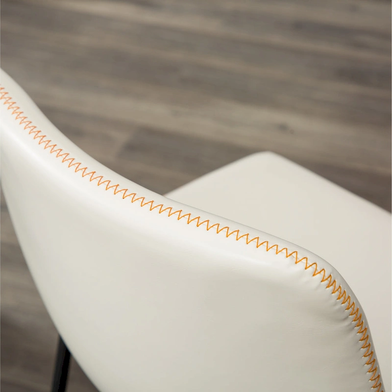 Roundhill Furniture Lotusville 7-pc. Counter-height Black Wood Dining Set