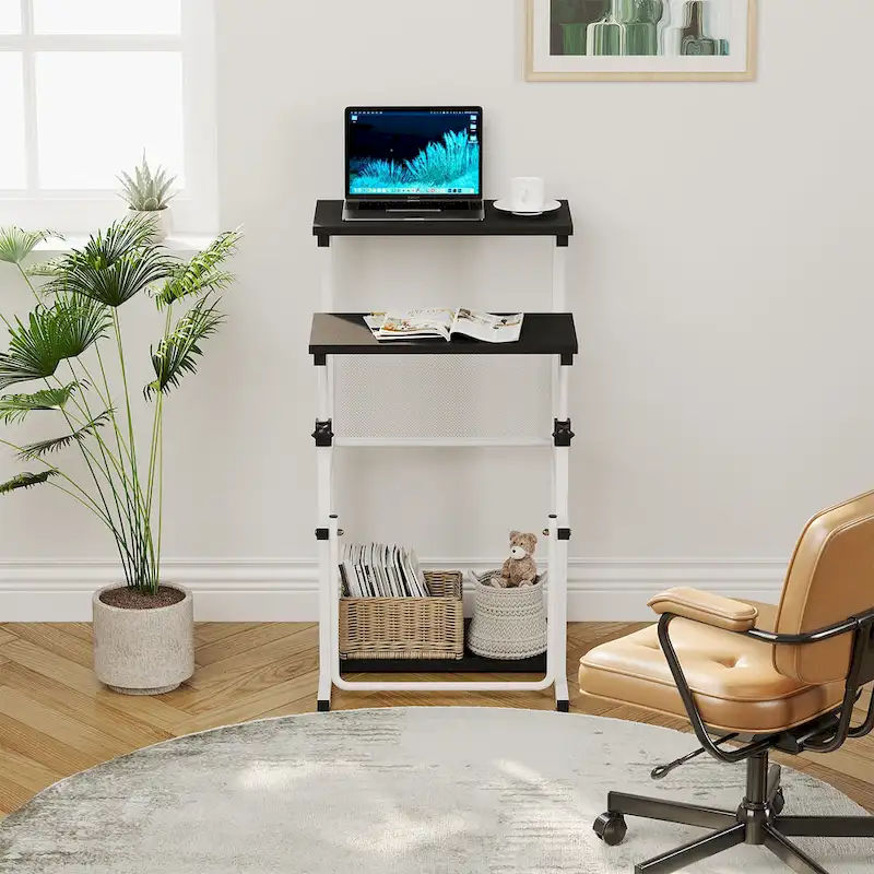 Standing Desk, Adjustable Height Laptop Table