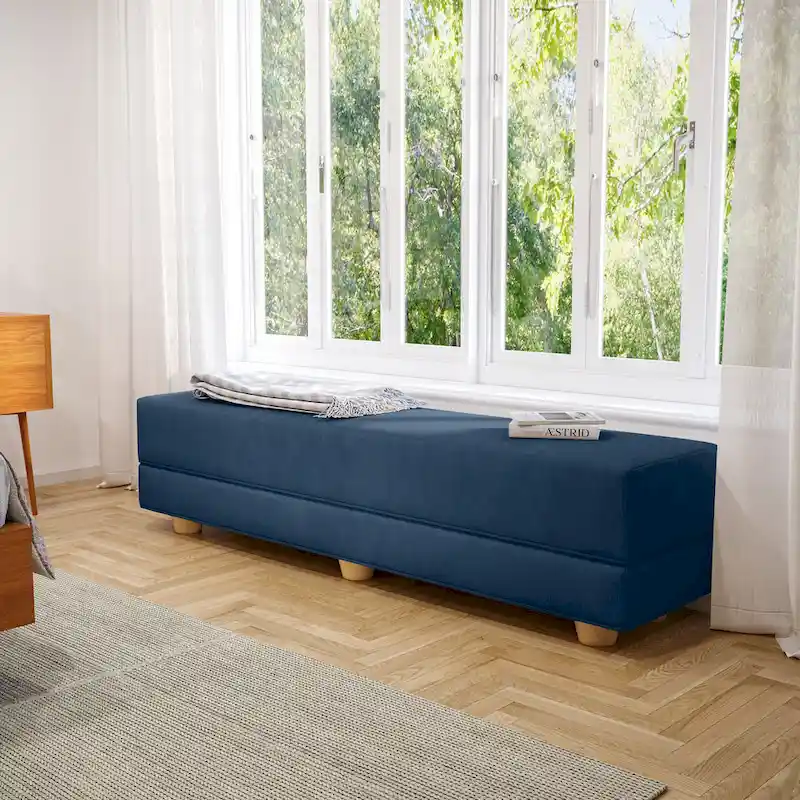 Copper Grove Steenwijk Convertible Twin Bed Bench Sleeper