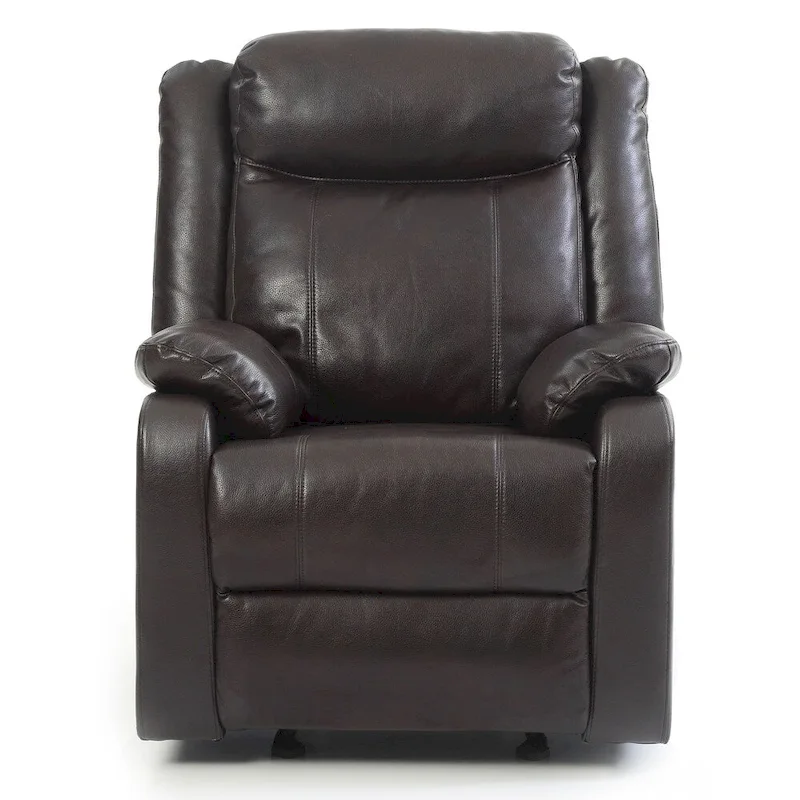 Copper Grove Zug Faux Leather Rocking Recliner