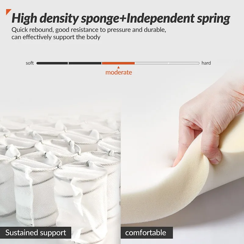 Rinaldo Farmhouse Polyester Armchair with Solid Wood Legs by HULALA HOME