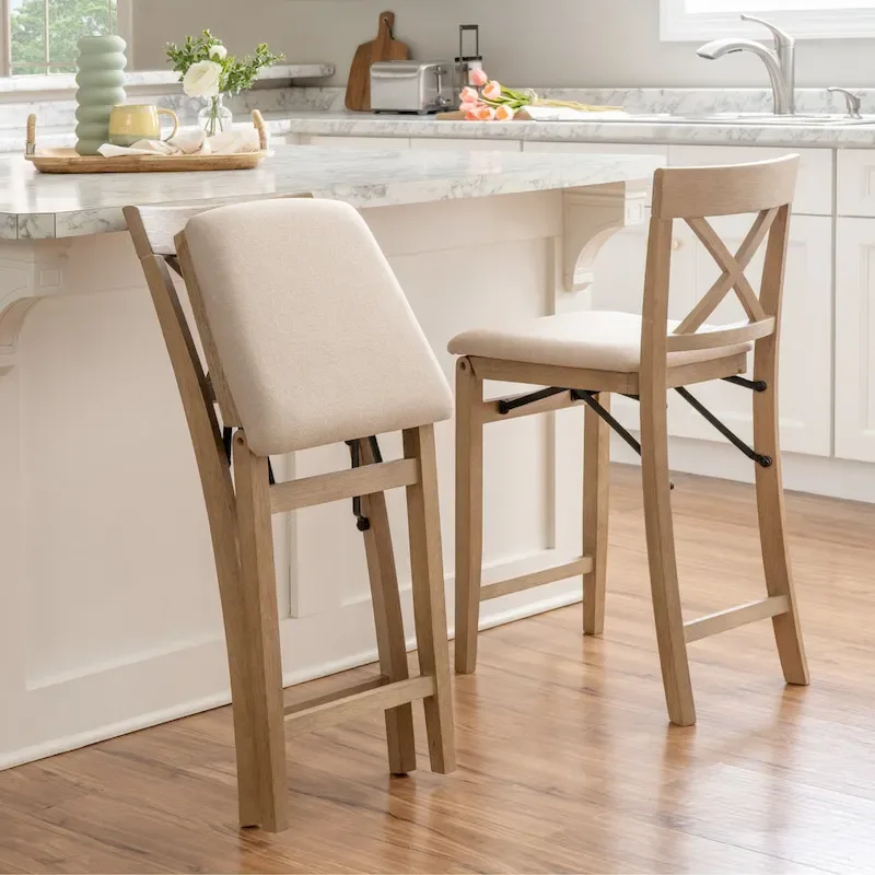 24-Inch Folding Counter Stool