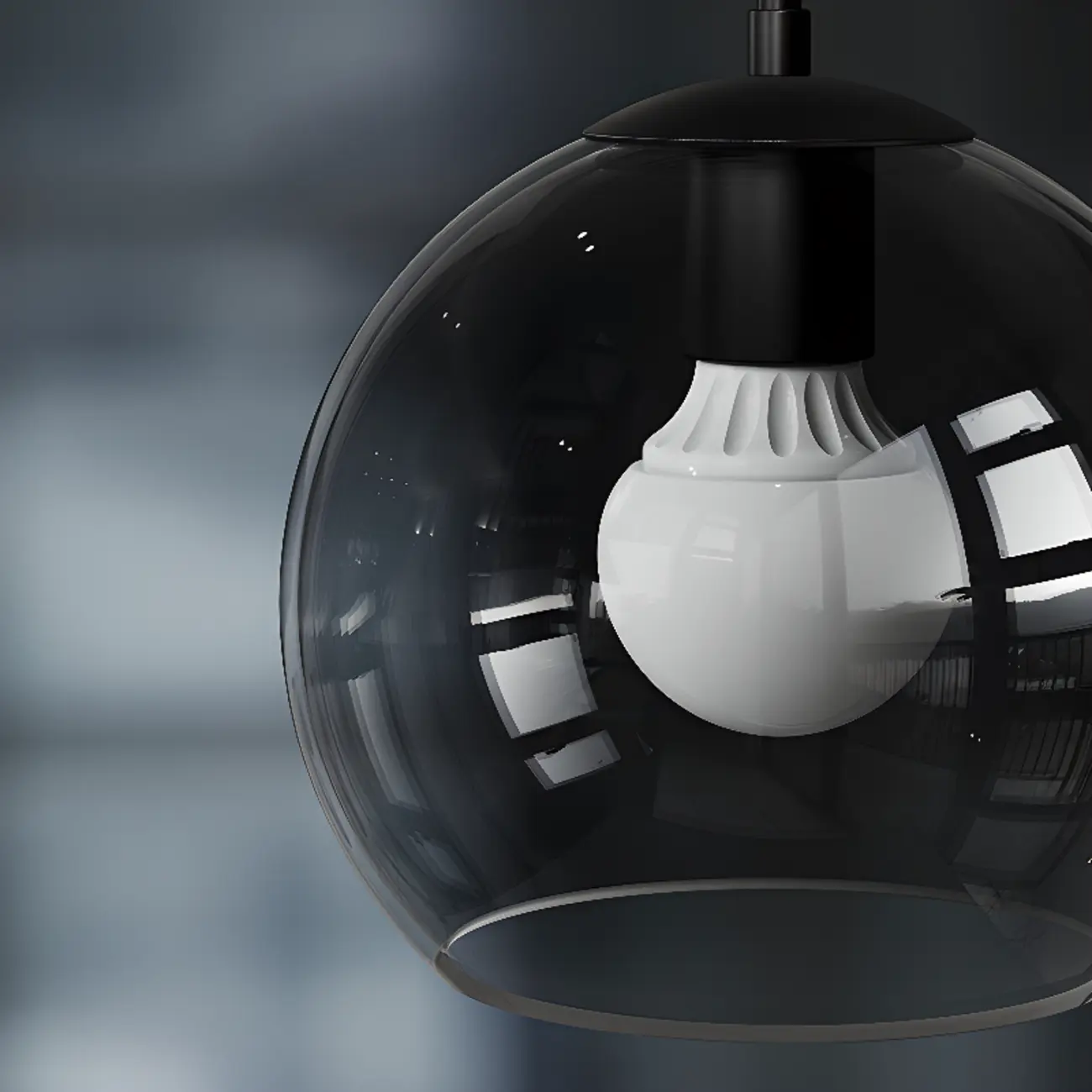 Modern 3-Light Glass Kitchen Pendant Light Adjustable Height