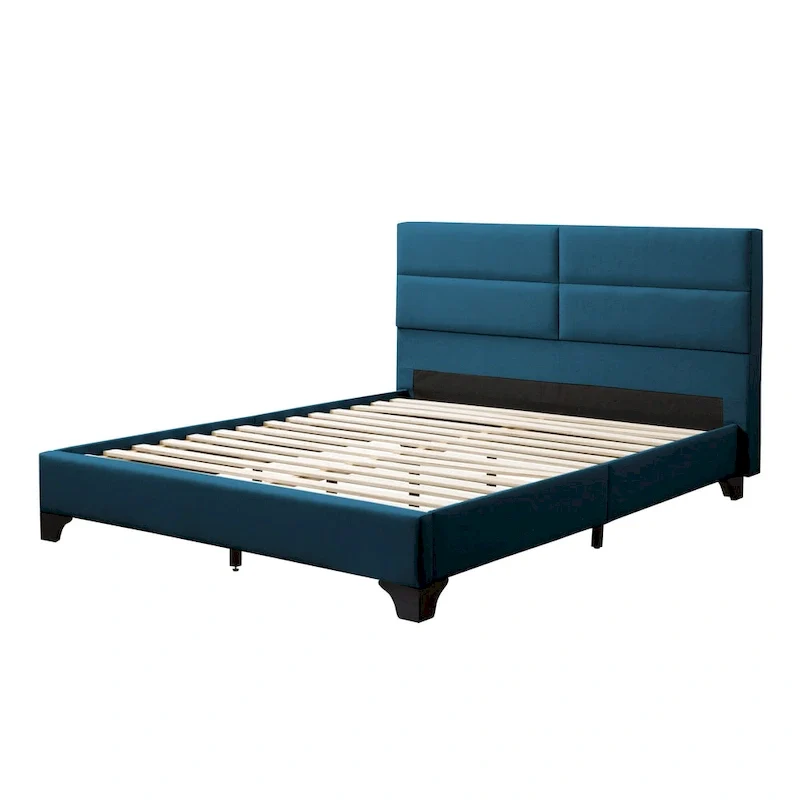 Bellevue Queen Rectangle Panel Upholstered Bed