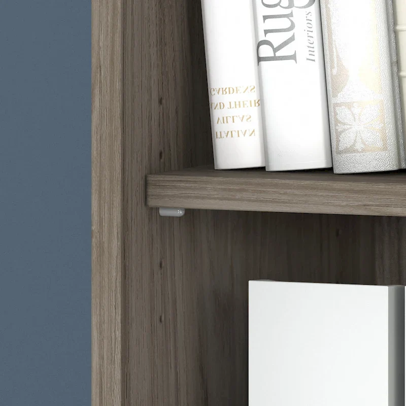 Tall 5 Shelf Bookcase by