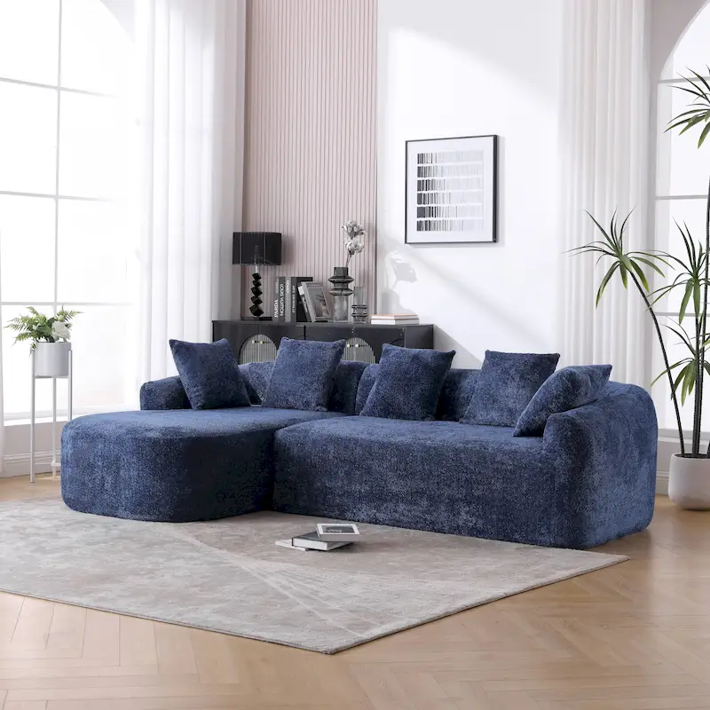 L-Shaped Sectional Sofa (3-Seater)