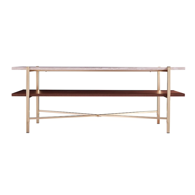 SEI Furniture Aldea Rectangular Coffee Table w/ Storage