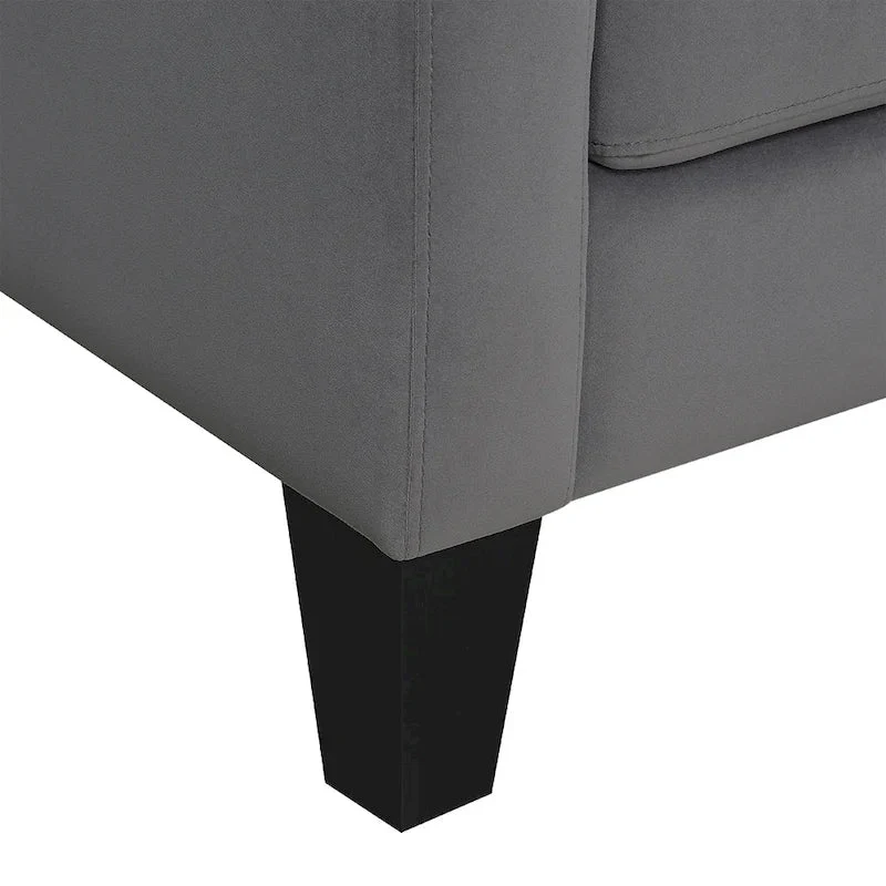 Ally Polyester Mid-Century Arm Chair