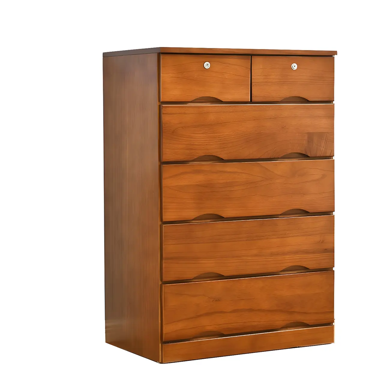 Stylish White Wooden Dressers with Soft Close Drawers