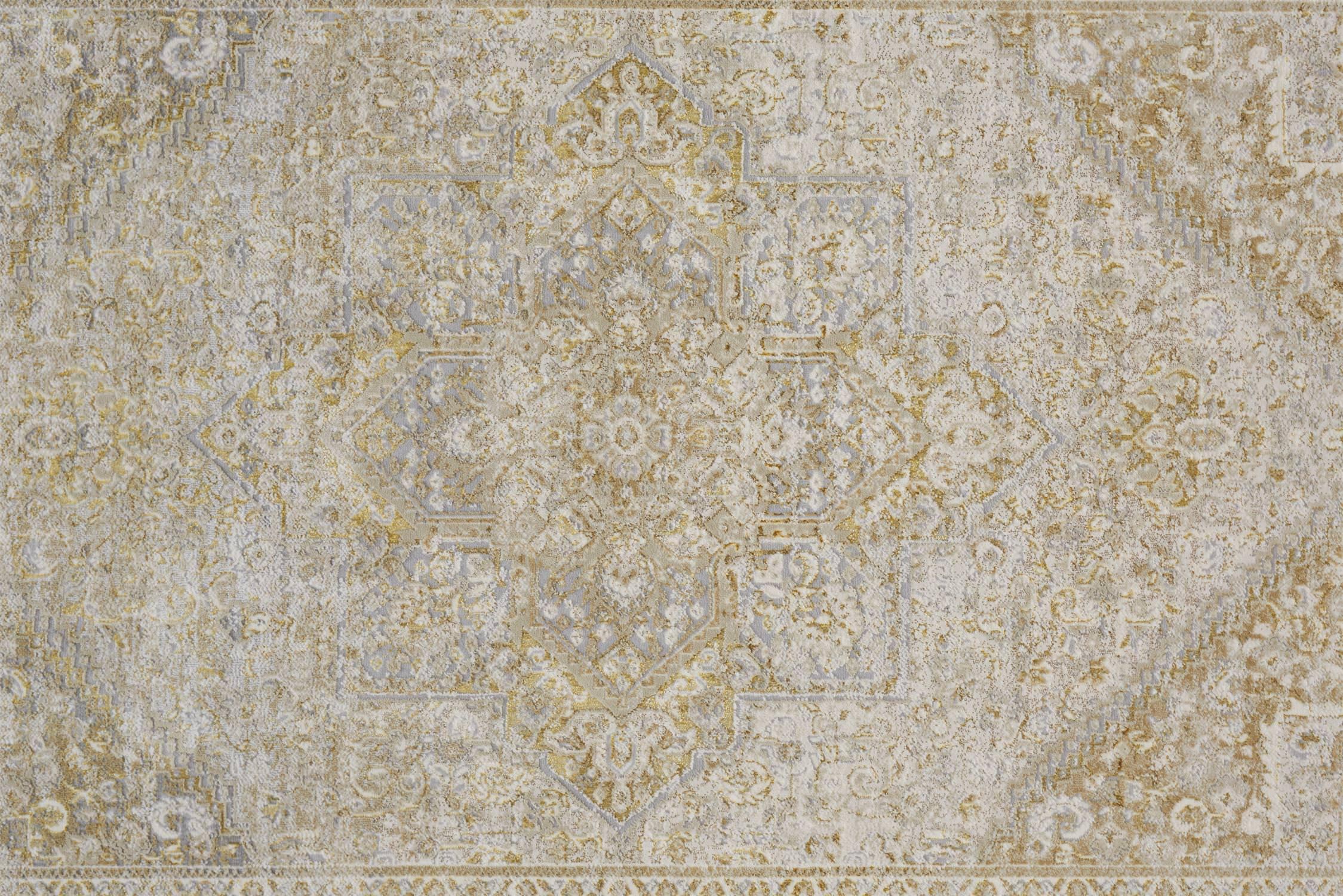 Aura Brown/Gold Rug