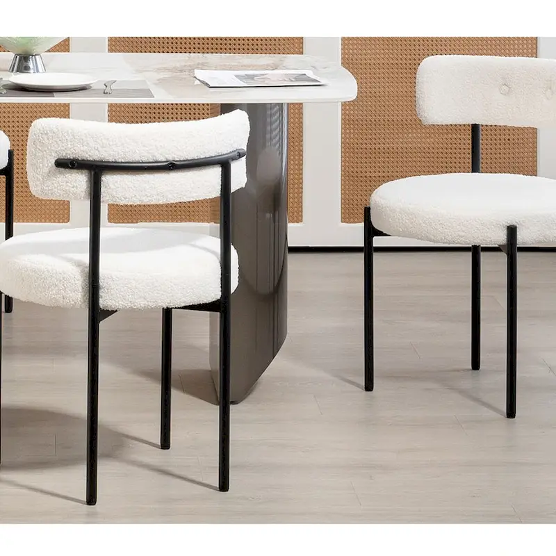 AVAWING Dining Chairs Mid-Century Modern Kitchen Chairs Set of 6