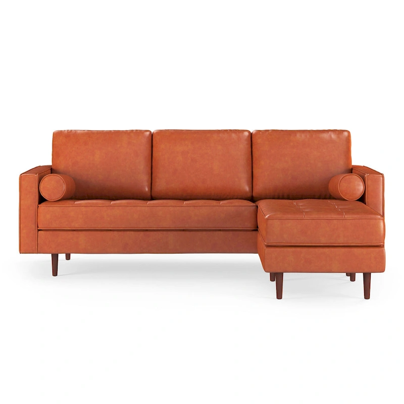 Cambridge Velvet Reversible Sectional