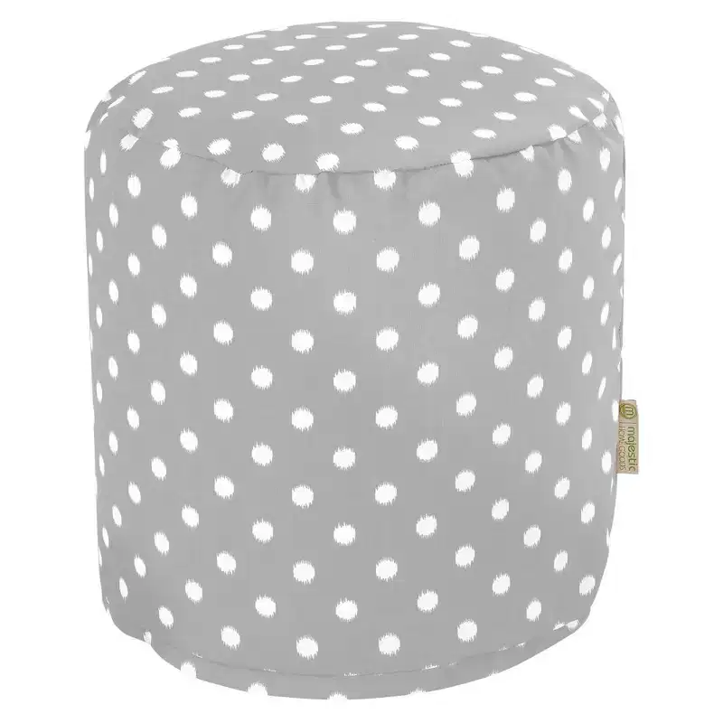 Majestic Home Goods,Pouf Ikat Dot