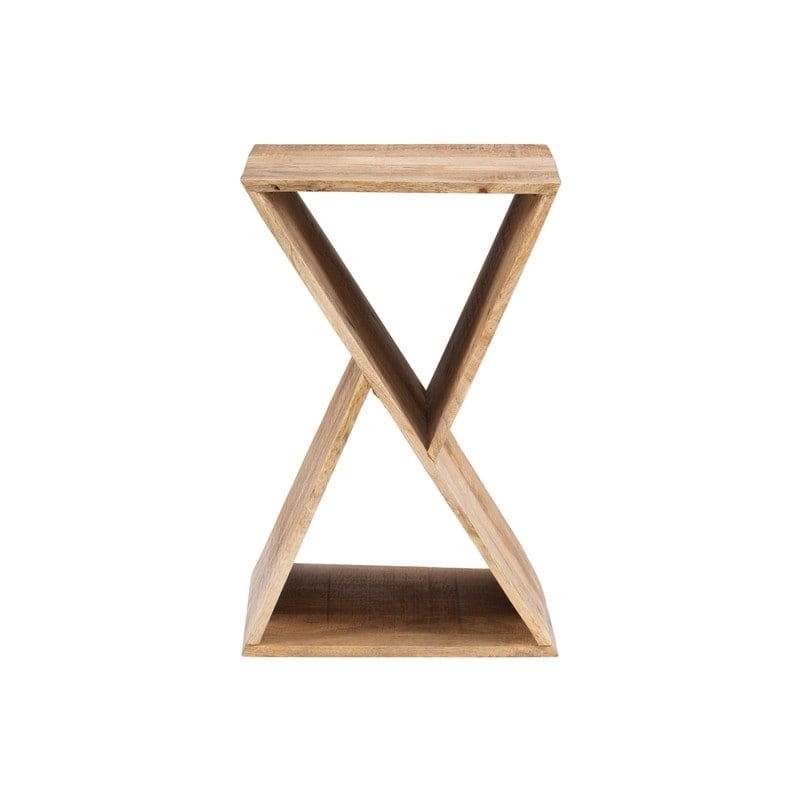 Tessier Triangle Side Table Natural