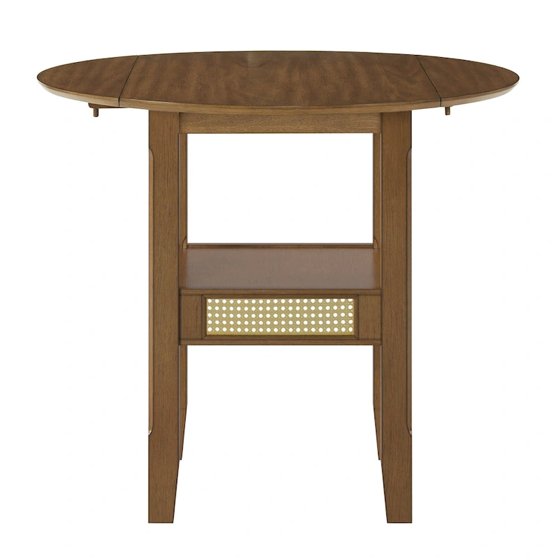 Plaga Cane Accent Dining Table by iNSPIRE Q Classic - 36-inch