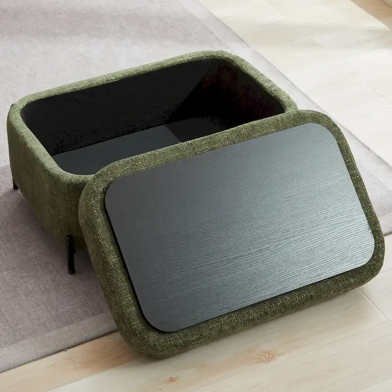 40.6 W Upholstered Swivel Accent Sofa Chair With Pillows