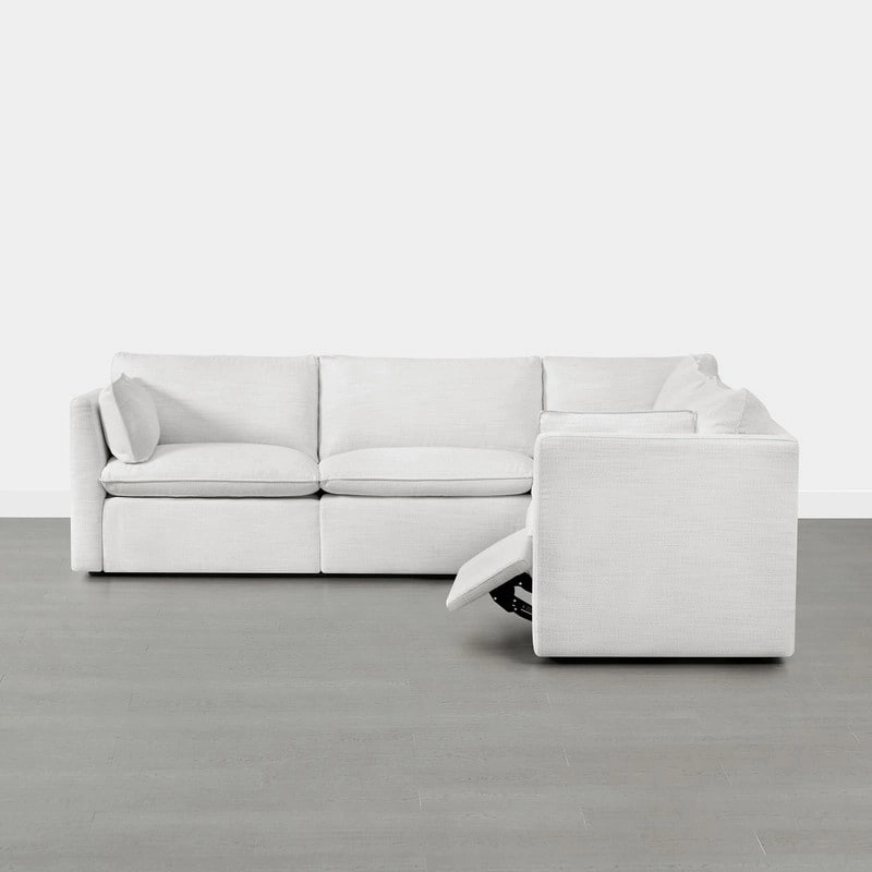 Cypress Power Reclining Sectional Sofa Couch