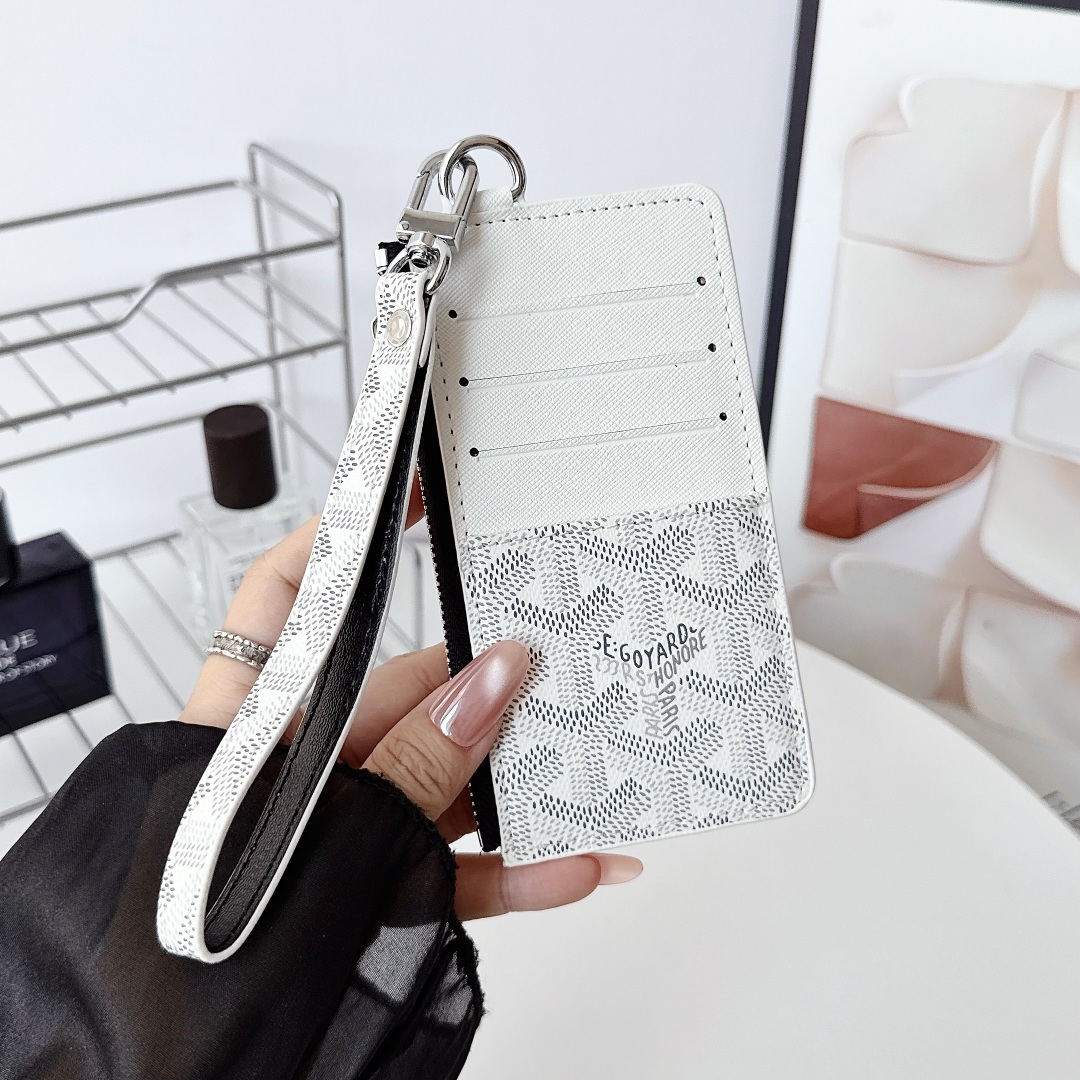 GO Chevron Zipline 05 Wrist Strap Card Holder - Vania Cases