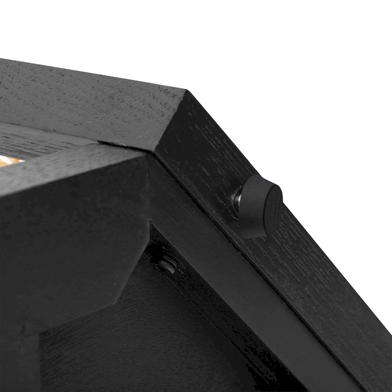 53 Arrow Console Table with Woven Rattan