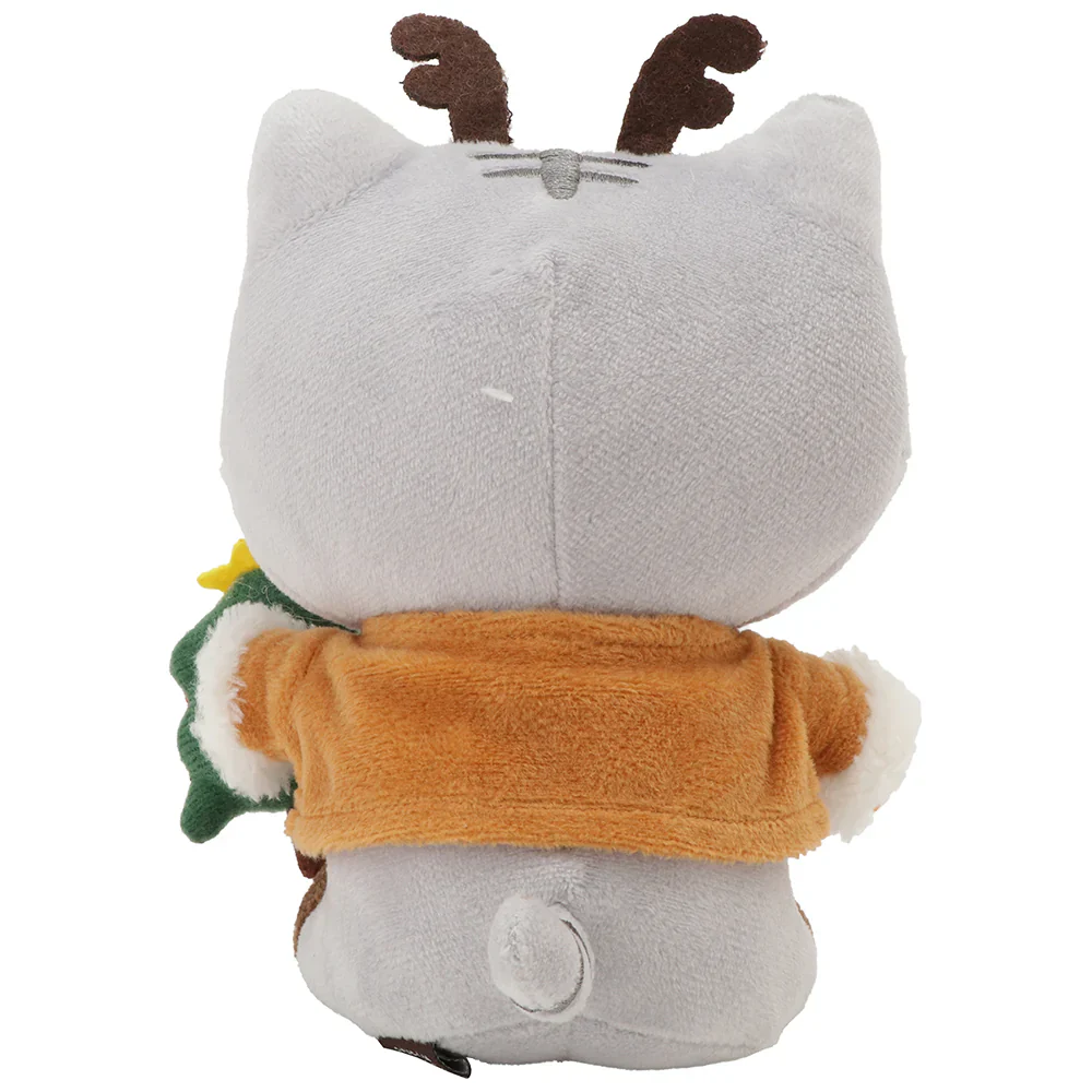 Hapins Christmas Plush Toy Chartreuse Cat