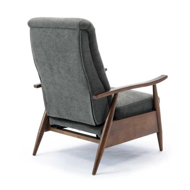 Sloan Wood Arm Push Back Recliner by Greyson Living