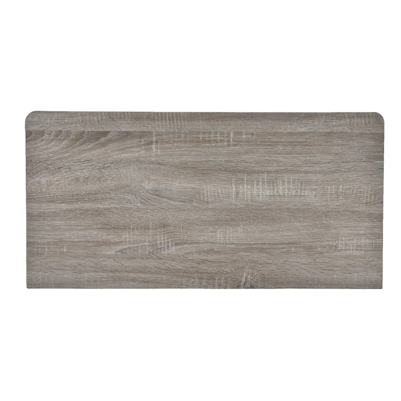 5 Drawer Chest,Sonoma Gray Oak/Walnut