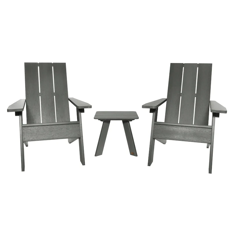 HIGHWOOD 3-piece Adirondack Chairs and Side Table Set