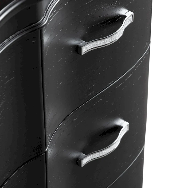 Furniture of America Seabliss Glam Solid Wood 9-Drawer Double Dresser