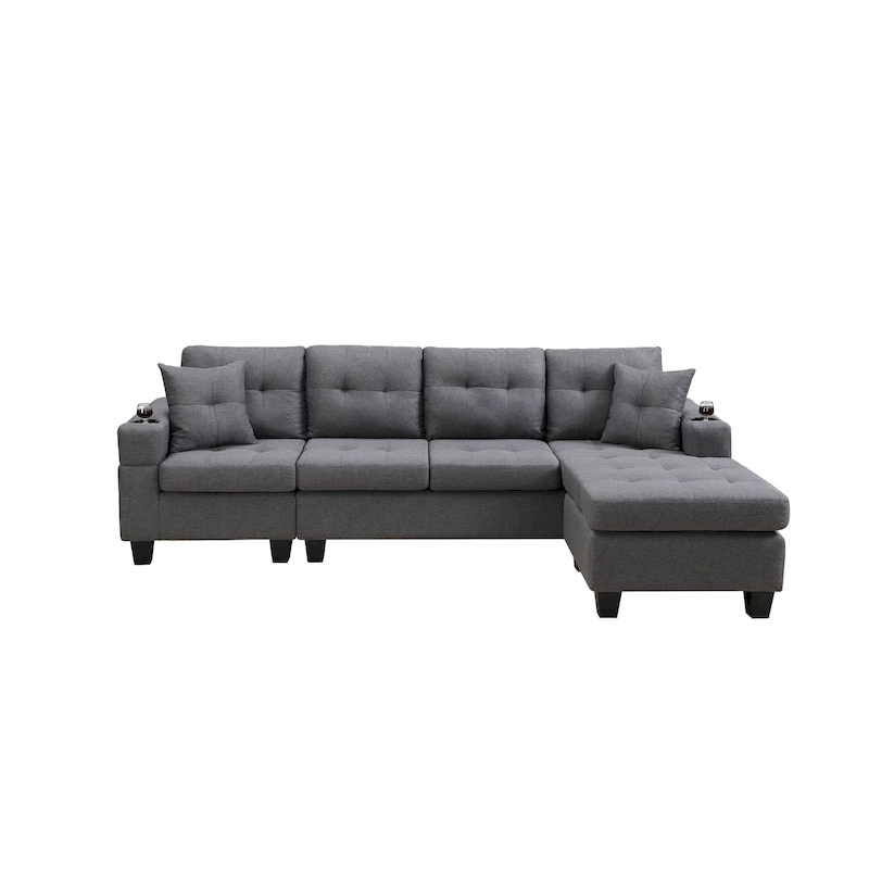 Comfortable and relaxing sofa,interchangeable left and right
