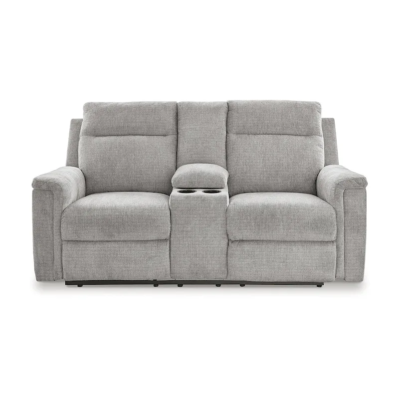 Signature Design by Ashley Barnsana Power Reclining Loveseat with Console