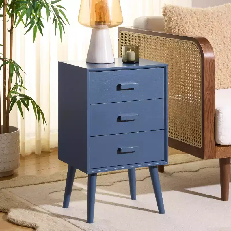 Pomona 3 Drawer Accent Table - CHS5700 - Safavieh