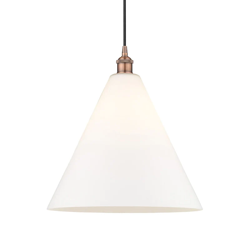 Innovations Lighting 616-1P-18-16 Edison Cone Pendant Edison Cone 16
