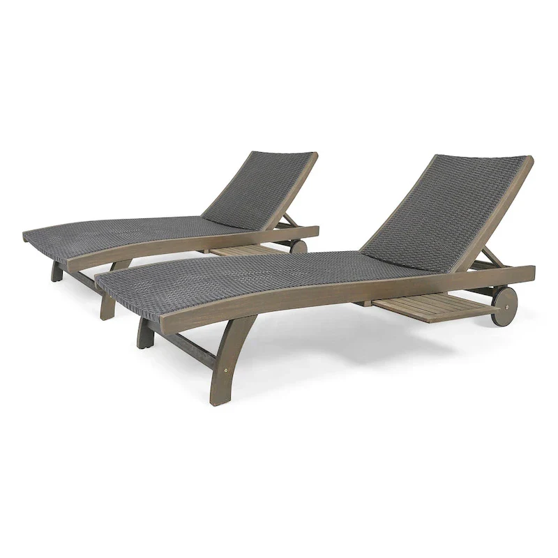 Banzai Chaise Lounge With Pull-Out Tray