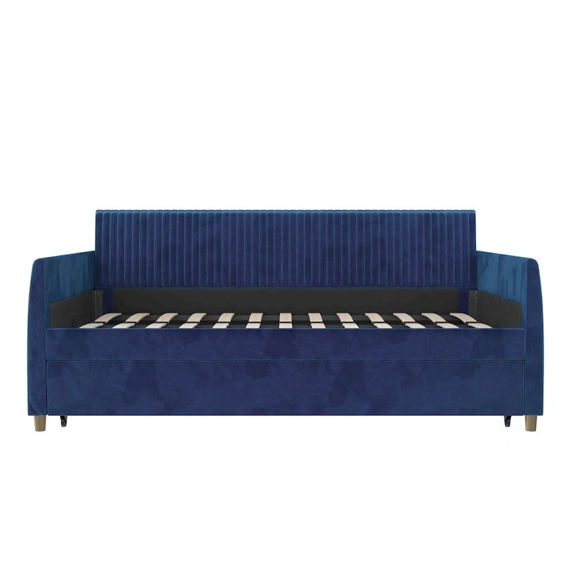 Mr. Kate Daphne Upholstered Twin Daybed with Roll Out Trundle
