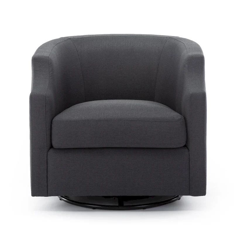 Swivel Glider Barrel Chair