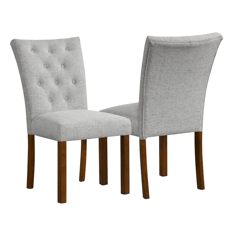HomePop Tufted Back Parsons Dining Chair - Set of 2