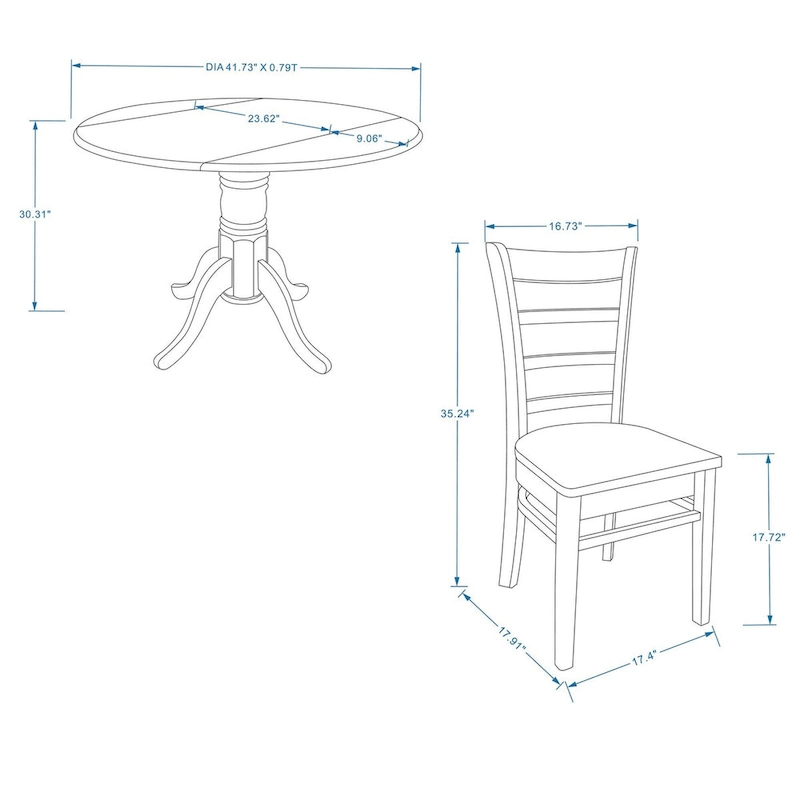 5-Piece Dining Set, 42