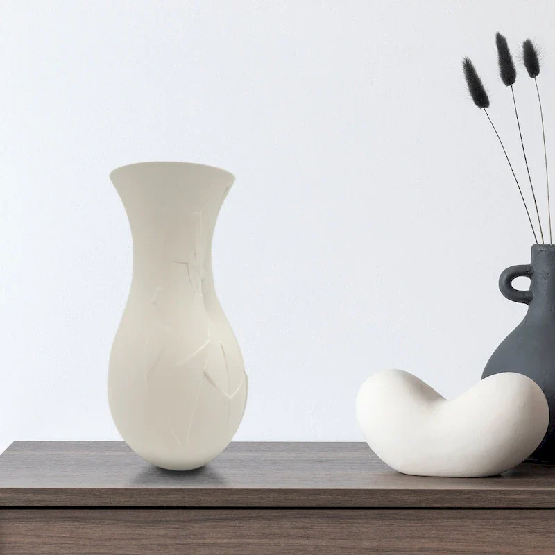 12 Inch Tall Ceramic Flower Vase