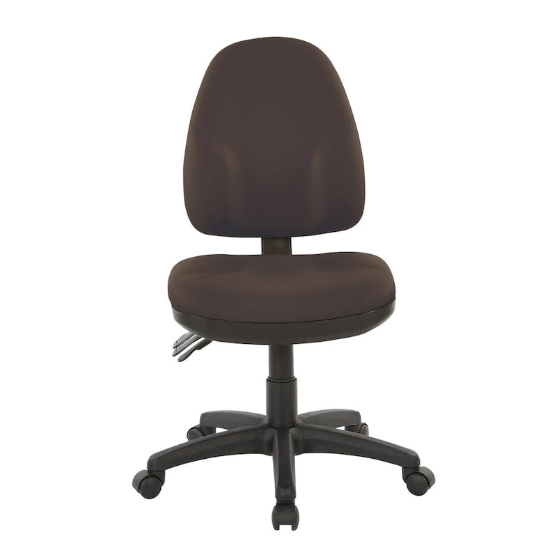 Dual Function Fabricated Ergonomic Office Chair