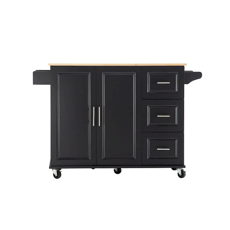 Kitchen Island & Kitchen Cart(no include stool)