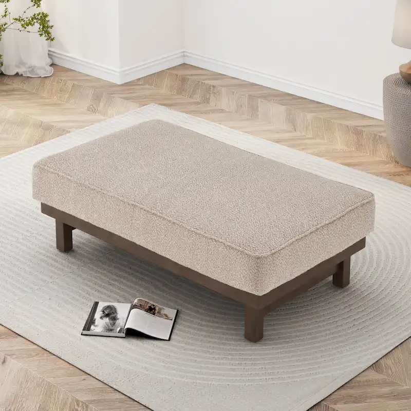 Christopher Knight Home Modern Cocktail Ottoman Bench